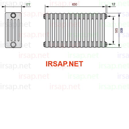 Радиатор IRSAP Tesi 50600/14 T02 CL 01